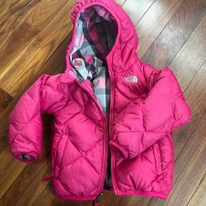 Northface puff coat, size 3
